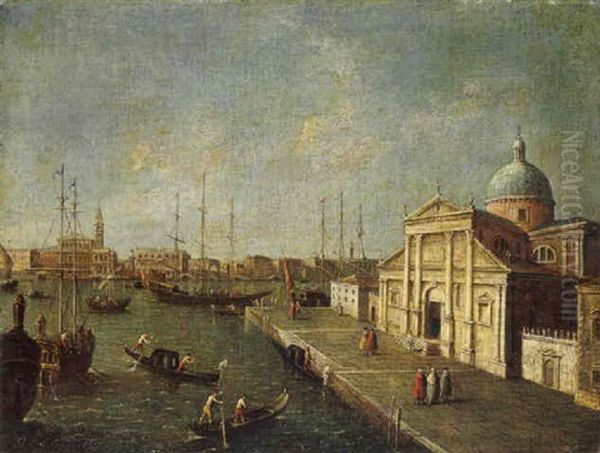 Venice, A View Of San Giorgio Maggiore With The Bacino Beyond And The Riva Degli Schiavoni In The Distance, Looking North - view 1