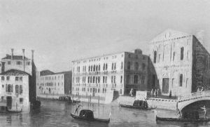 Scuola Della Misericordia With Palazzo Antonelli At Venice