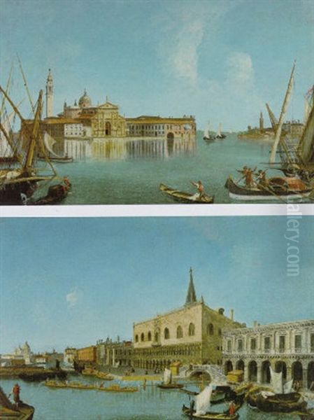 Veduta Dell'isola Di San Giorgio Con La Punta Della Giudecca - view 1