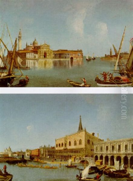 Veduta Dell'isola Di San Giorgio Con La Punta Della Guidecca - view 1