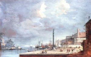 A Capriccio View Of Venice by Michele Marieschi