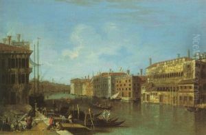 Venice, The Fondago Dei Turchi by Michele Marieschi