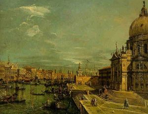 The Grand Canal, Venice, Looking East, From Santa Maria Della Salute The Grand Canal, Venice, Looking East, From Santa Maria Della Salute