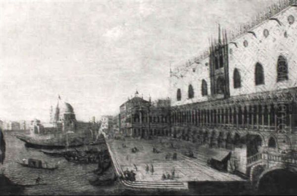 A View Of The Doge's Palace, Venice From The Bacino San Marco - view 1