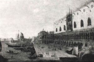 A View Of The Doge's Palace, Venice From The Bacino San Marco by Michele Marieschi