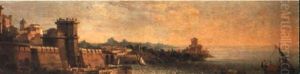 A Capriccio Of A Coastal Landscape A Capriccio Of A Coastal Landscape