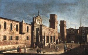 Venice, View Of The Arsenale