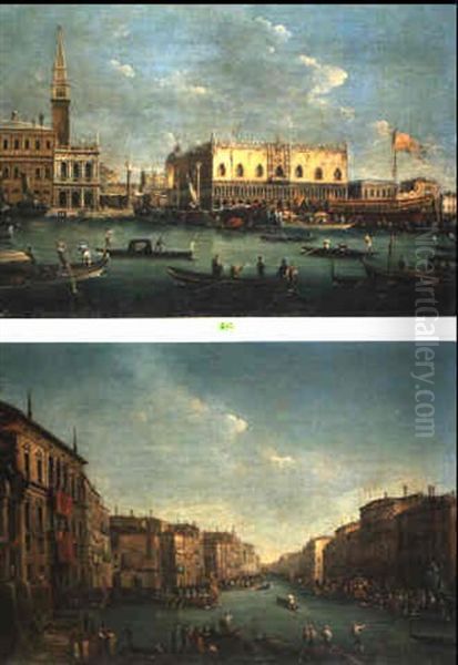 The Doge's Palace & The Grand Canal, Venice - view 1