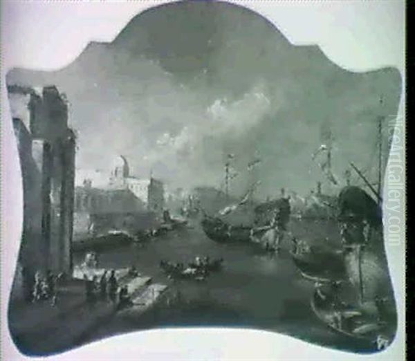 A Mediterranean Harbor - view 1