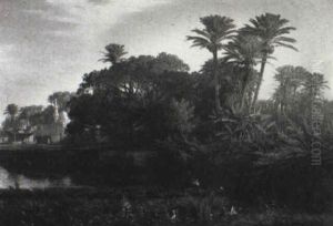 Vue D'egypte by Prosper-Georges-Antoine Marilhat