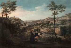 Vista De Granada Desde La Fuente Del Avellano by Fernando Marin Chaves