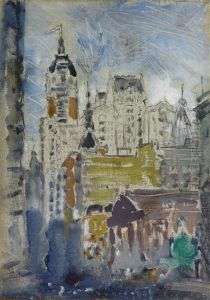 Downtown New York (singer Building) by John Marin