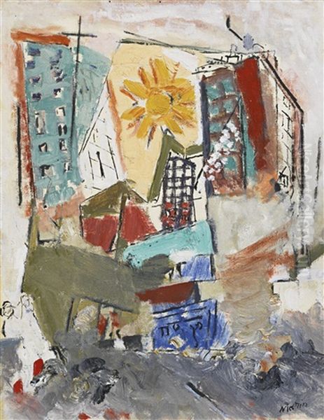 Yellow Sun, New York City - view 1