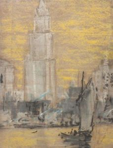Woolworth Building, Nyc by John Marin