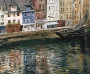 Barques A Quai Et Vieilles Maisons Barques A Quai Et Vieilles Maisons