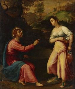 Christ And The Woman Of Samaria