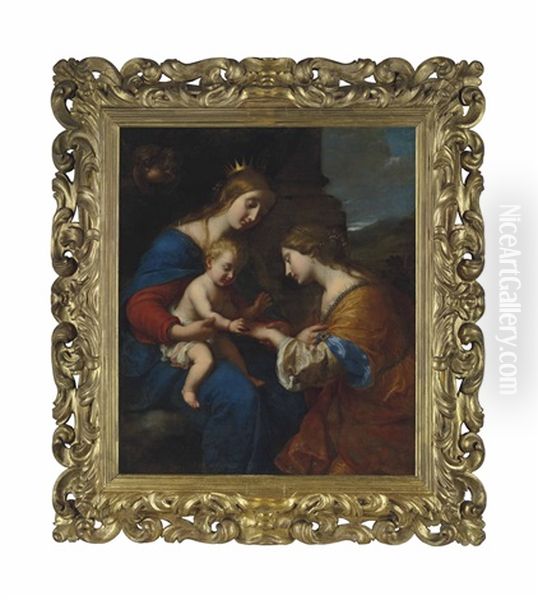 The Mystic Marriage Of Saint Catherine - view 1