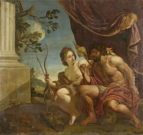 Herkules Und Omphale - view 1