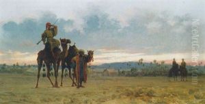 An Arab Caravan by Vincenzo Marinelli