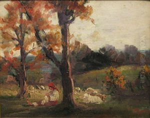 With Sheep Gazing With Sheep Gazing