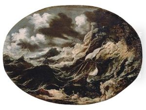 A Stormy Coastal Landscape A Stormy Coastal Landscape