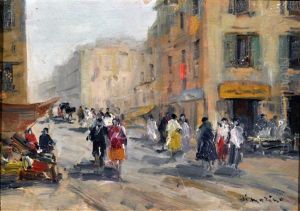 Vecchia Napoli by Francesco di Marino