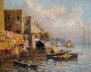 Fischerboote by Francesco di Marino