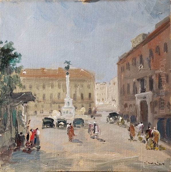 Napoli, Piazza Dei Martiri - view 1