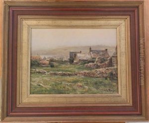 Paysage De Bretagne by Georges Philibert Charles Marionez