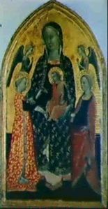 Madonna Con Bambino, Angeli E Due Sante