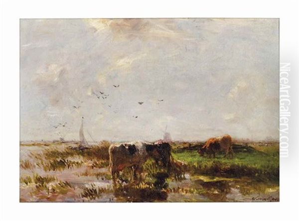 Landscape With Cows - view 1