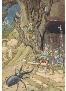 Where The Fairies Live (illustrated); And The Wee Folk Ofcrumplehorn by Charles Edward Burton Bernard
