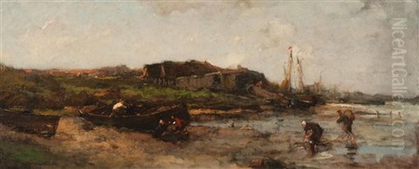 A Wharf On The River - view 1