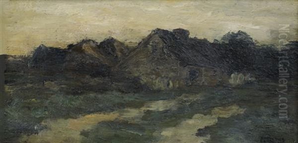 Vue D'une Chaumiere En Hollande - view 1