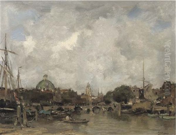 Amsterdam With The Koepelkerk In The Distance - view 1
