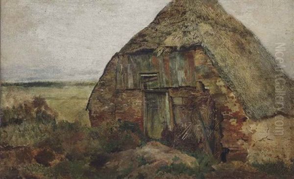 A Sheepfold Near Wolfheze - view 1