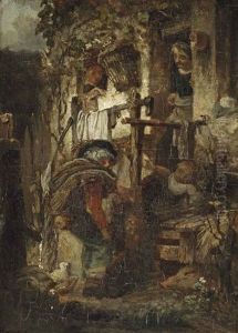 The Return: De Thuiskomst Van Het Dronken Mannetje by Matthijs Maris