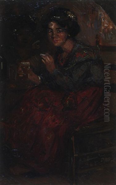 Two Women In A Cafe - view 1