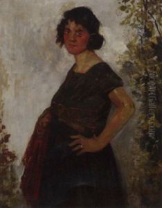 Zigeunerin: A Gipsy Girl Posing