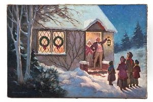 Caroling by Walter de Maris