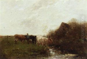 A Pastoral Landscape by Willem Maris