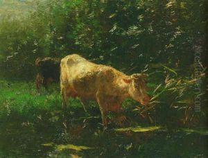 Watering In A Stream Watering In A Stream