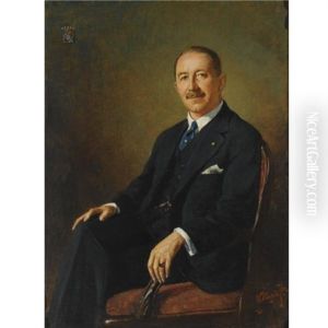 A Portrait Of Jonkheer Gerard Frederik Van Tets Van Goidscalxoord by Willem Matthijs Maris