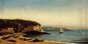 Promenade Des Anglais A Nice by Gerarda Hermina Marius Eraud