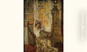 Nu Dans Un Interieur by Lajos Mark