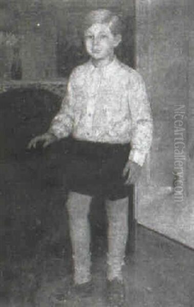 Portrait Of A Young Boy - view 1