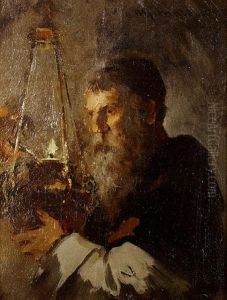 Lighting The Sabbath Lamp