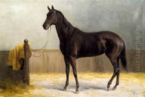 Horse In The Stable - view 1