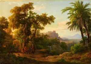 Abraham Bewirtet Die Engel