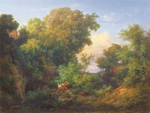 The Rape Of Hylas by Karoly Marko the Elder